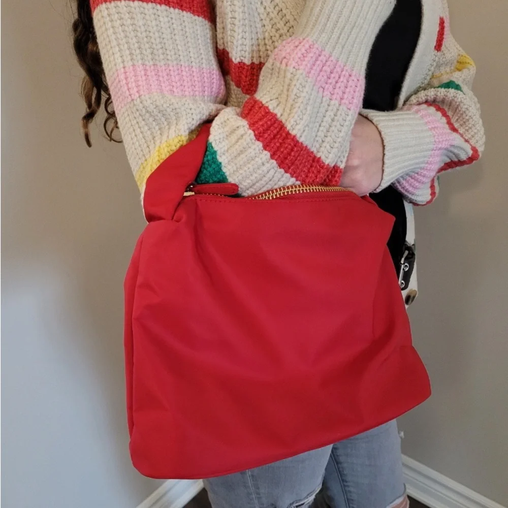 Stoney Clover Lane scrunch bag ruby - Picture 10 of 12